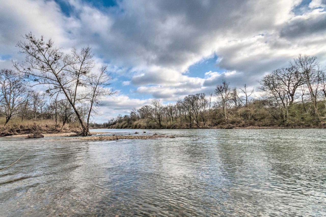 Upscale Riverfront Home With Beach And Fire Pit! Glenwood Exterior photo