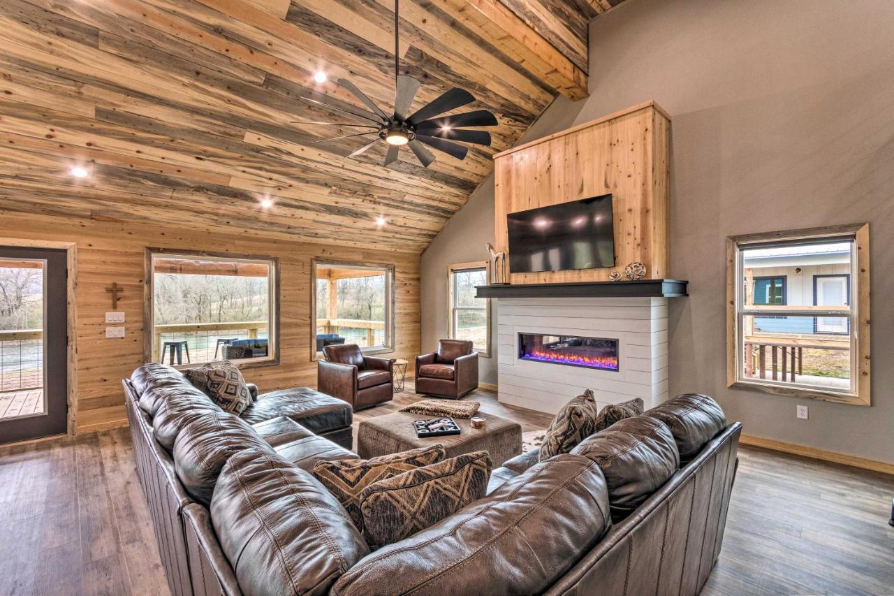 Upscale Riverfront Home With Beach And Fire Pit! Glenwood Exterior photo