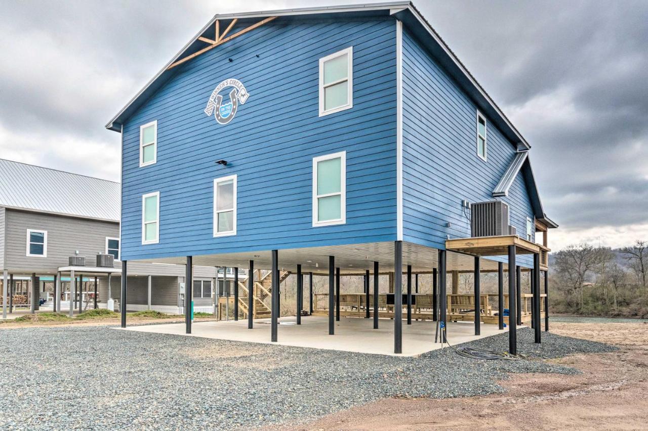 Upscale Riverfront Home With Beach And Fire Pit! Glenwood Exterior photo