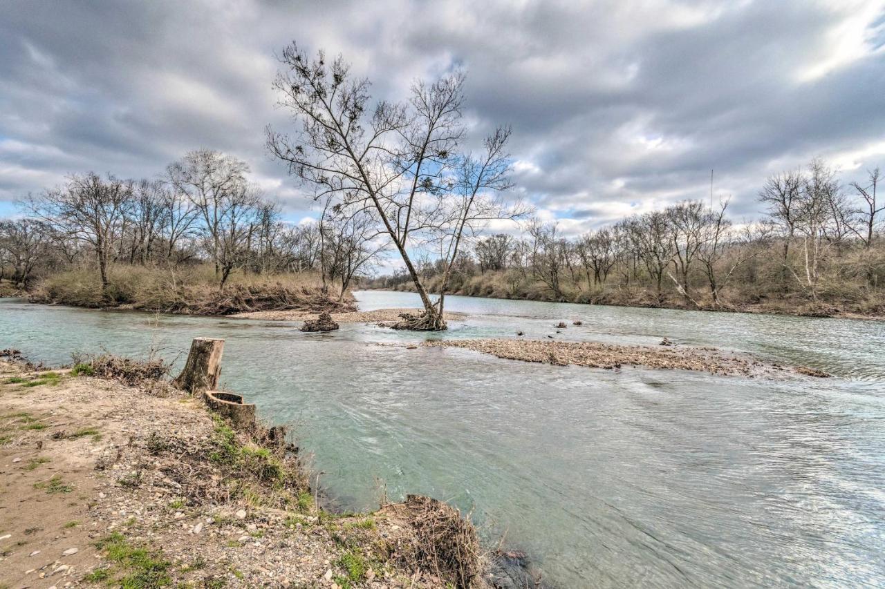 Upscale Riverfront Home With Beach And Fire Pit! Glenwood Exterior photo